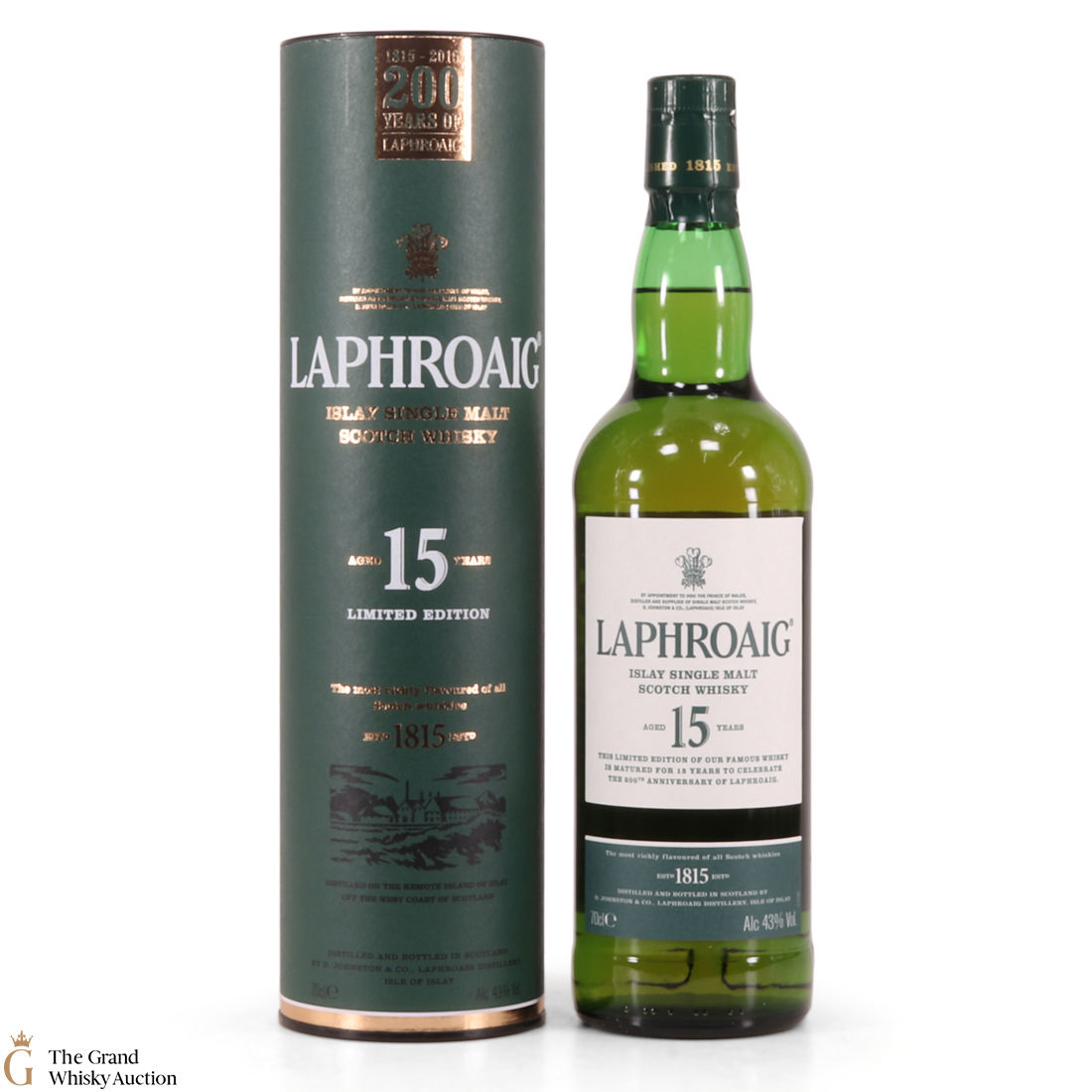 Laphroaig - 15 Year Old - 200th Anniversary Limited Edition