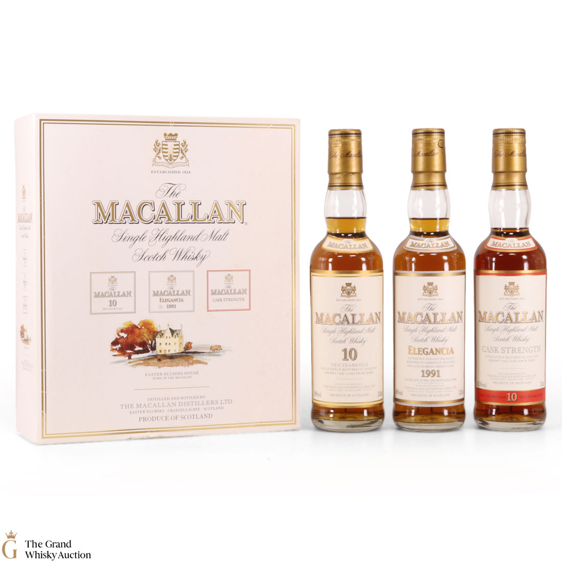 Macallan - 10 Year Old, Elegancia & Cask Strength