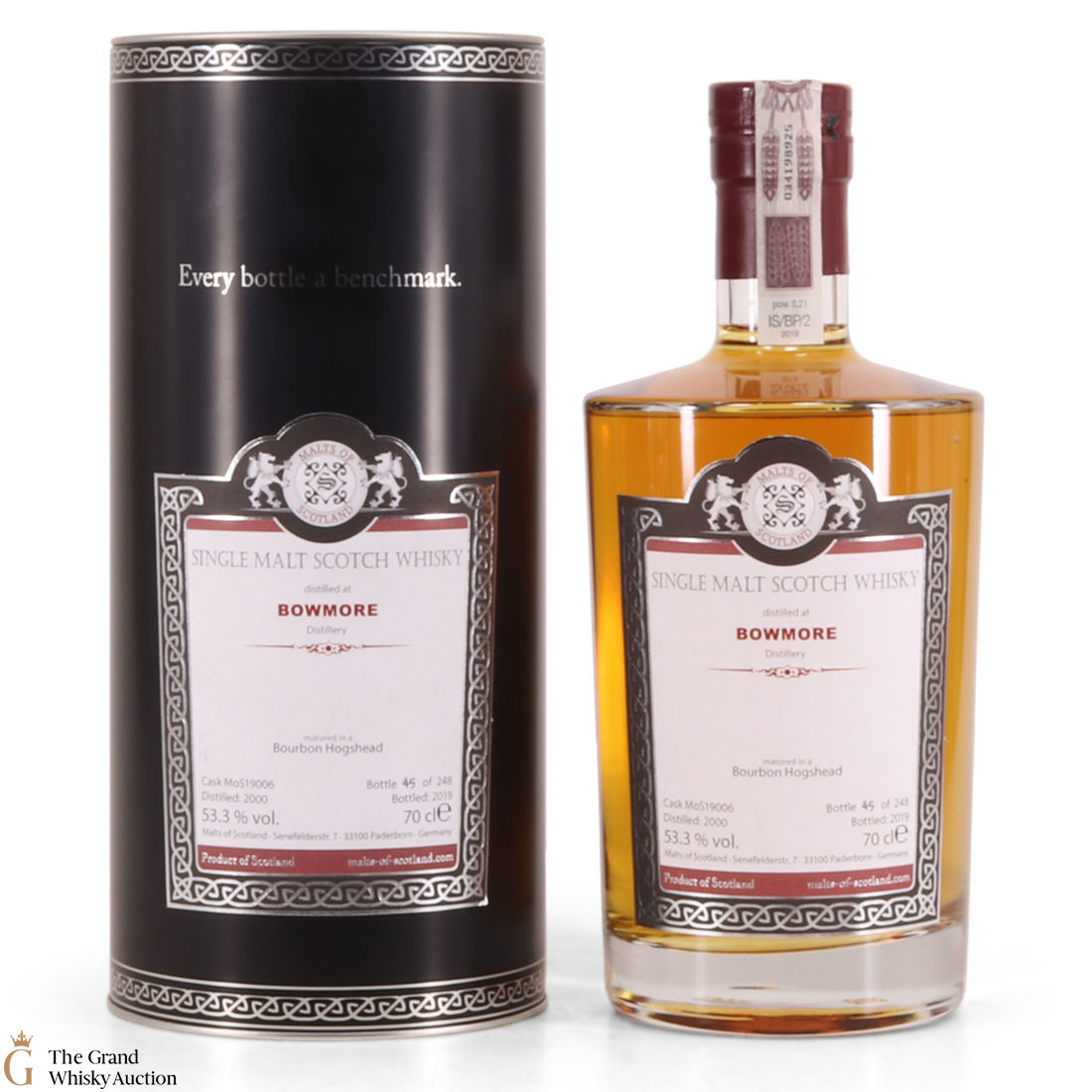 Bowmore - 18 Year Old Malts of Scotland Single Cask​