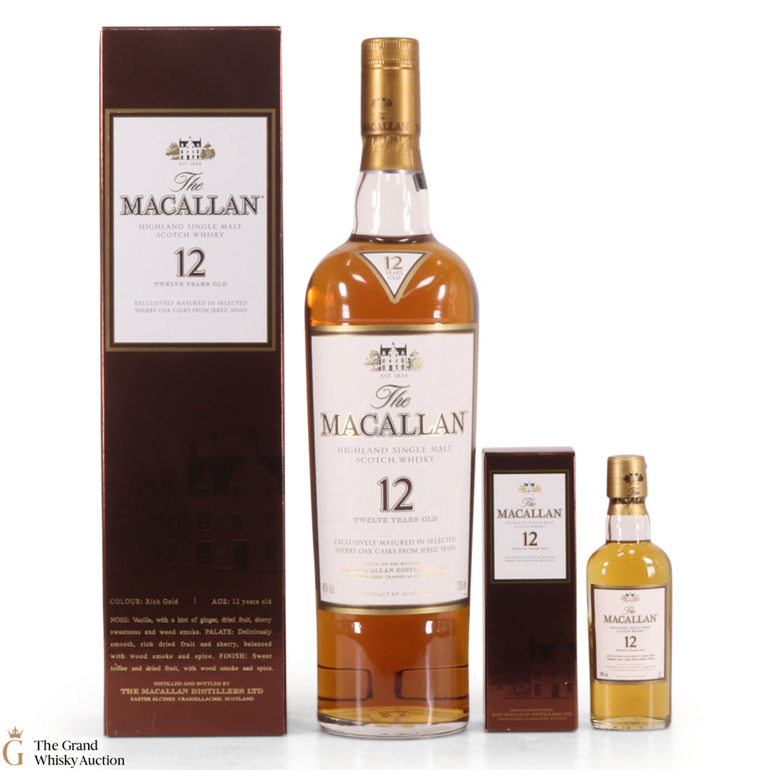Macallan - 12 Year Old & 5cl Mini