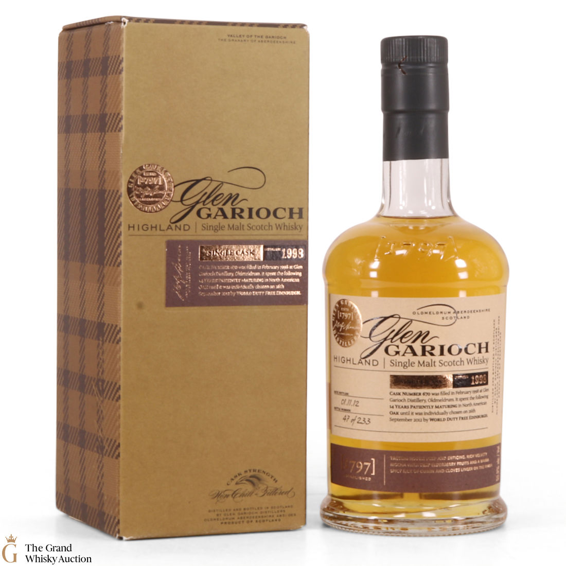 Glen Garioch -14 Year Old - 1998 Single Cask #670