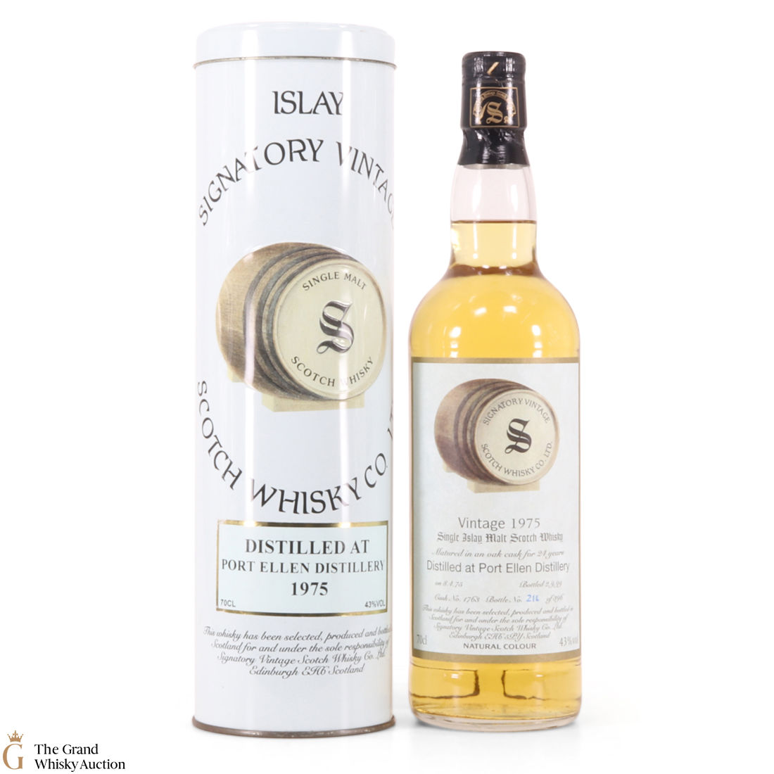 Port Ellen -  24 Year Old 1975 Signatory Vintage