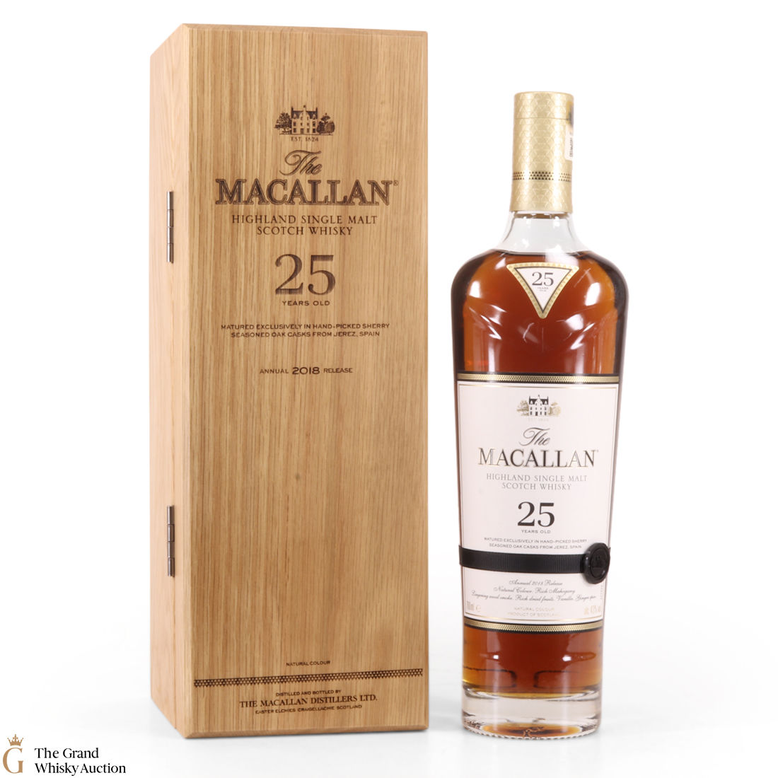Macallan - 25 Year Old - Sherry Oak - 2018