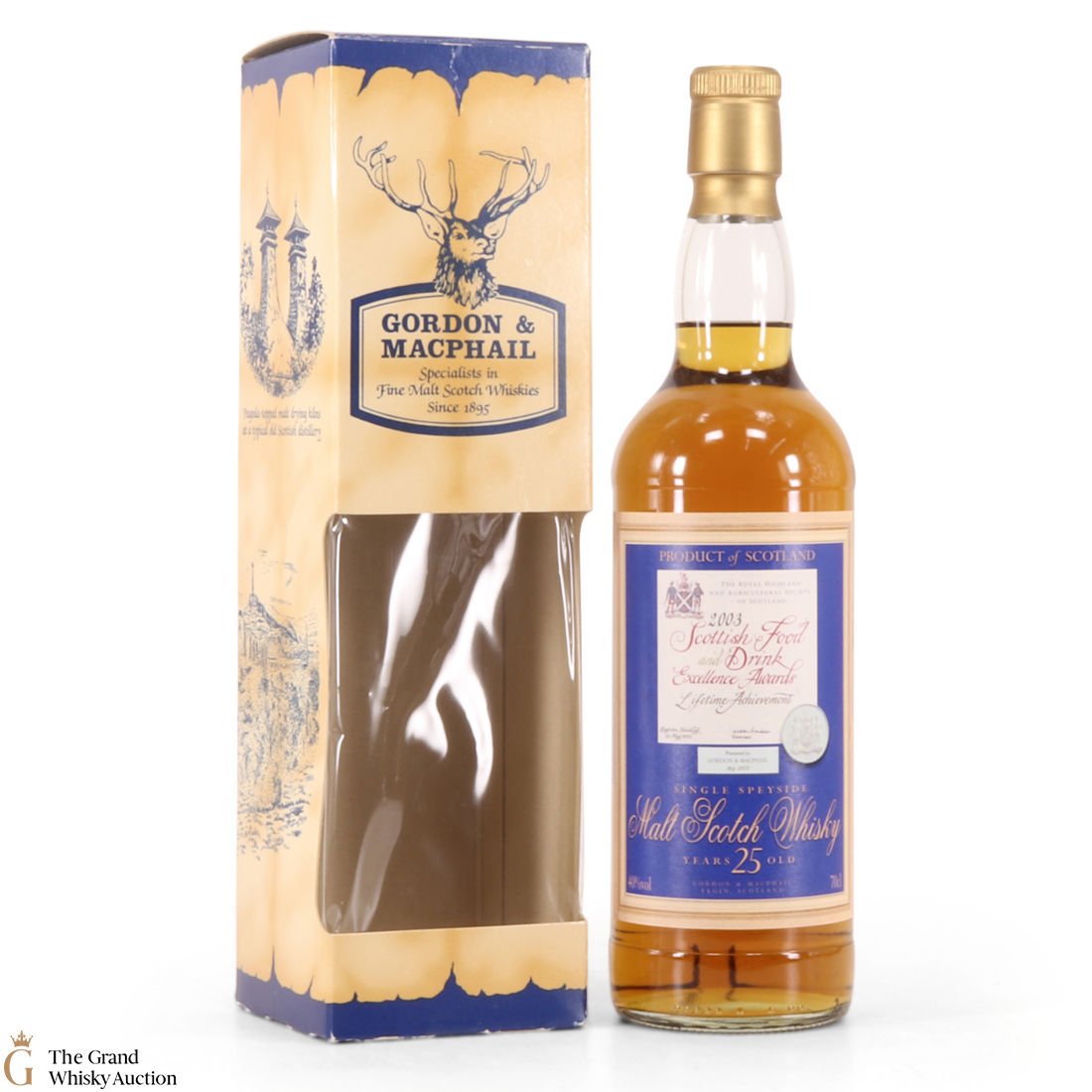 Speyside - 25 Year Old - Scottish Food & Drinks Awards 2003