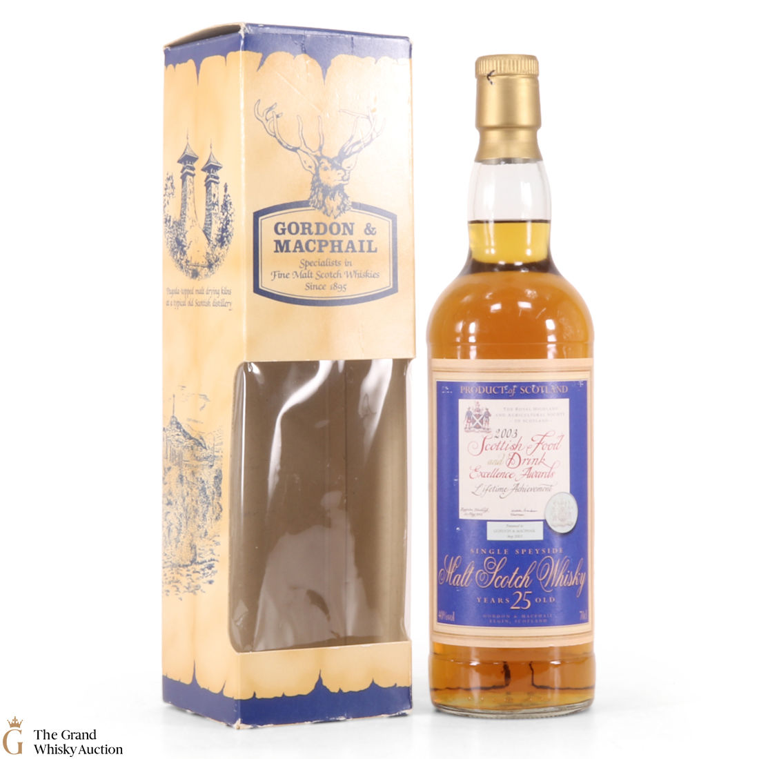 Speyside - 25 Year Old - Scottish Food & Drinks Awards 2003