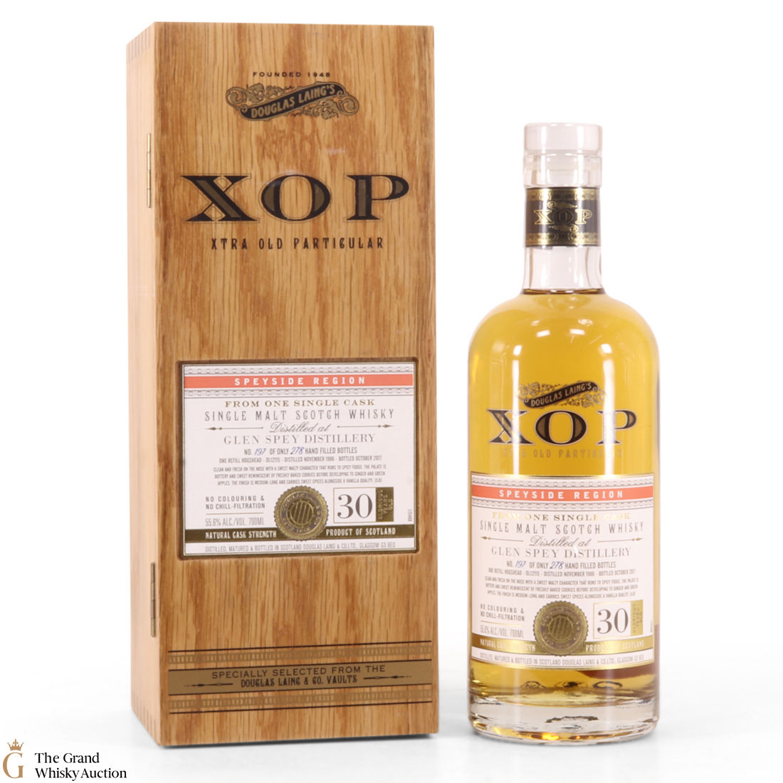 Glen Spey -  30 Year Old - 1986 XOP - Douglas Laing 