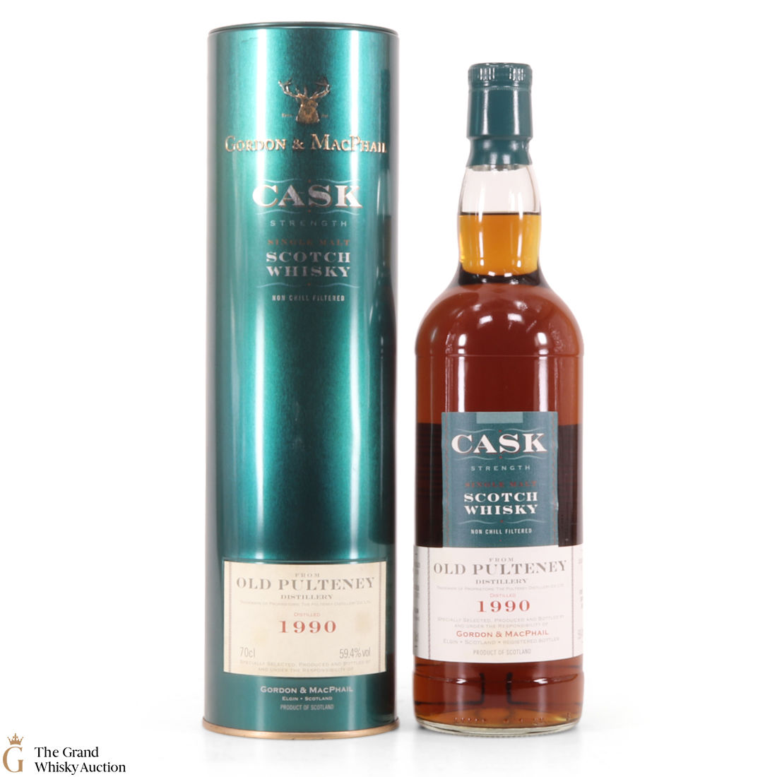 Old Pulteney - 1990 Gordon & MacPhail Cask Strength.