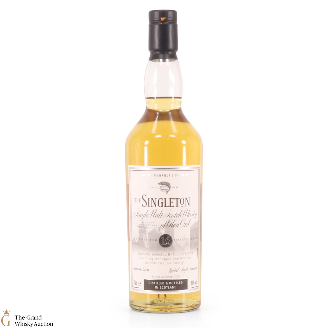 Singleton Of Glen Ord - 16 Year Old - The Managers Dram 2016