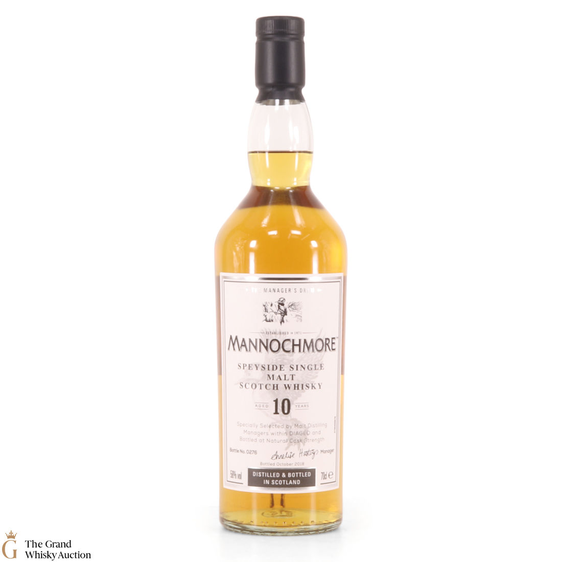 Mannochmore - 10 Year Old - 2018 Manager's Dram 