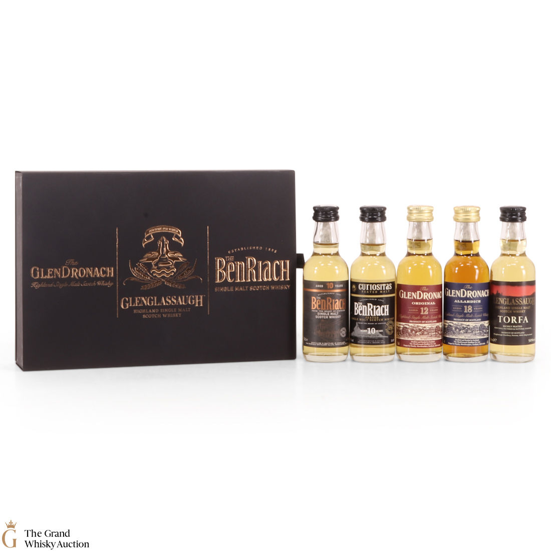 GlenDronach, Glenglassaugh & BenRiach - Mini Selection (5 x 5cl)