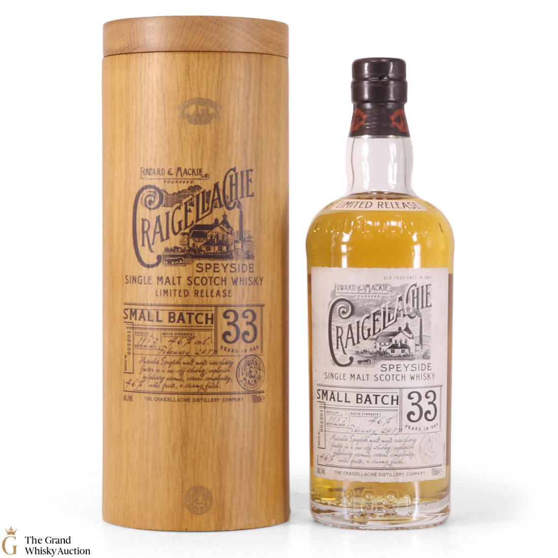 Craigellachie - 33 Year Old - Small Batch #002301