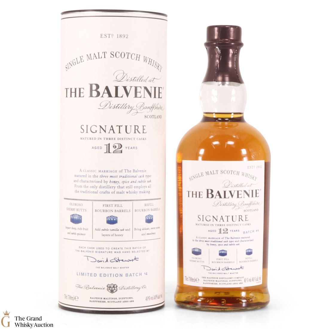 Balvenie - 12 Year Old -  Signature - Batch #4