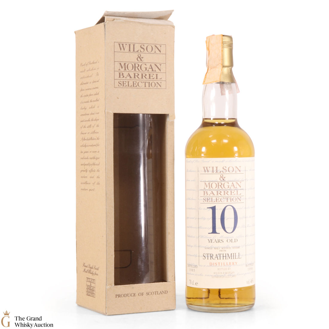 Strathmill - 10 Year Old - Wilson & Morgan - Barrel Selection