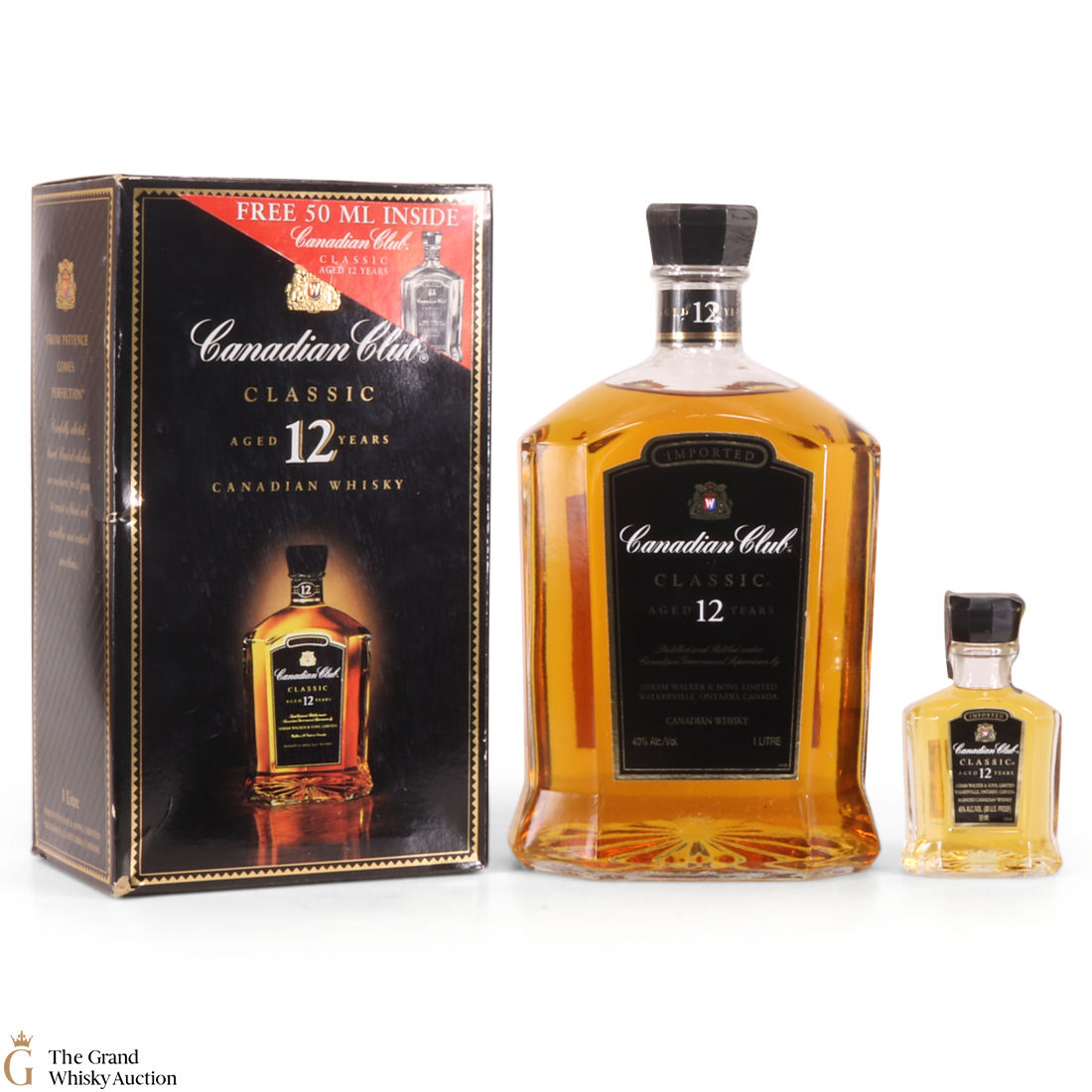 Canadian Club - Classic 12 Year Old (& 5cl Mini)