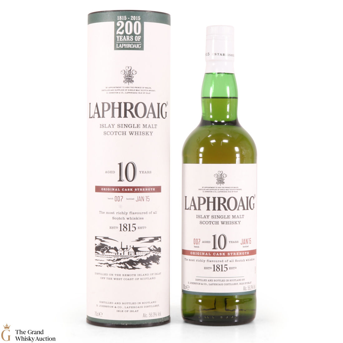 Laphroaig - 10 Year Old - Original Cask Strength Batch #007