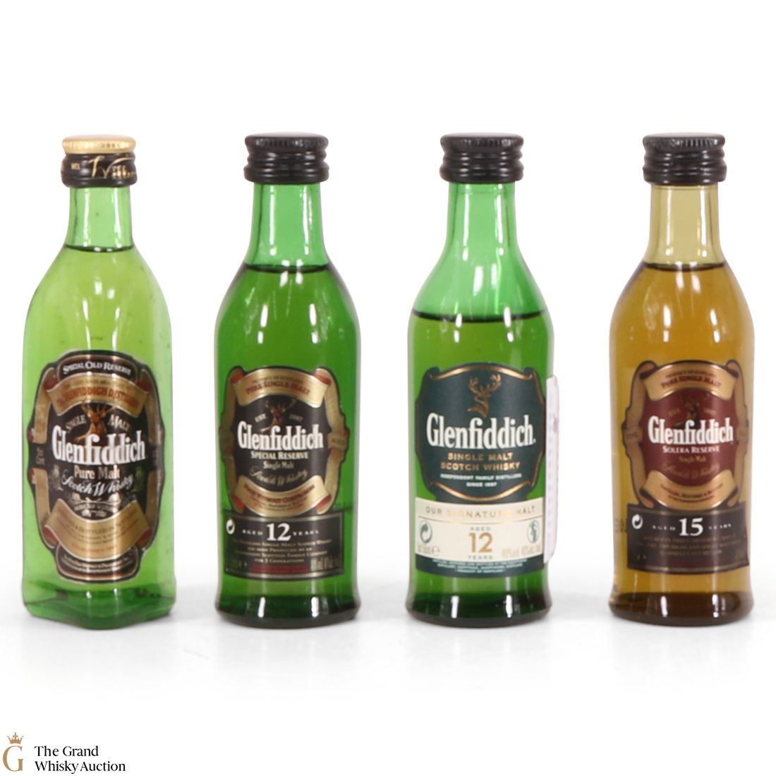 4 x Glenfiddich Minis