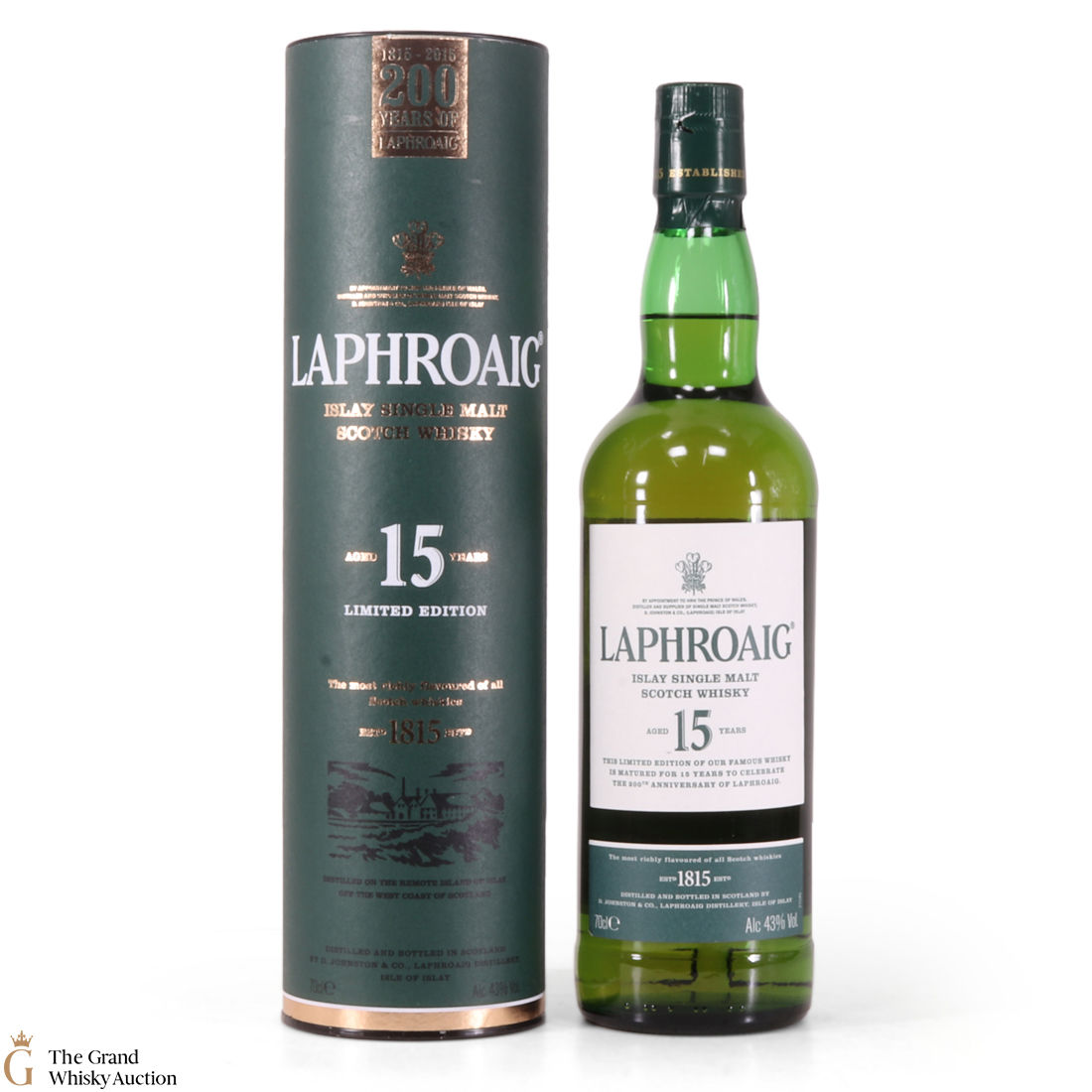 Laphroaig - 15 Year Old - 200th Anniversary Limited Edition