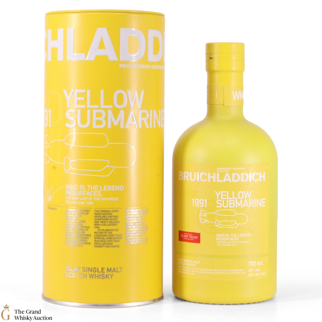 Bruichladdich - 25 Year Old (1991) - Yellow Submarine WMDIII - The Legend Resurfaces