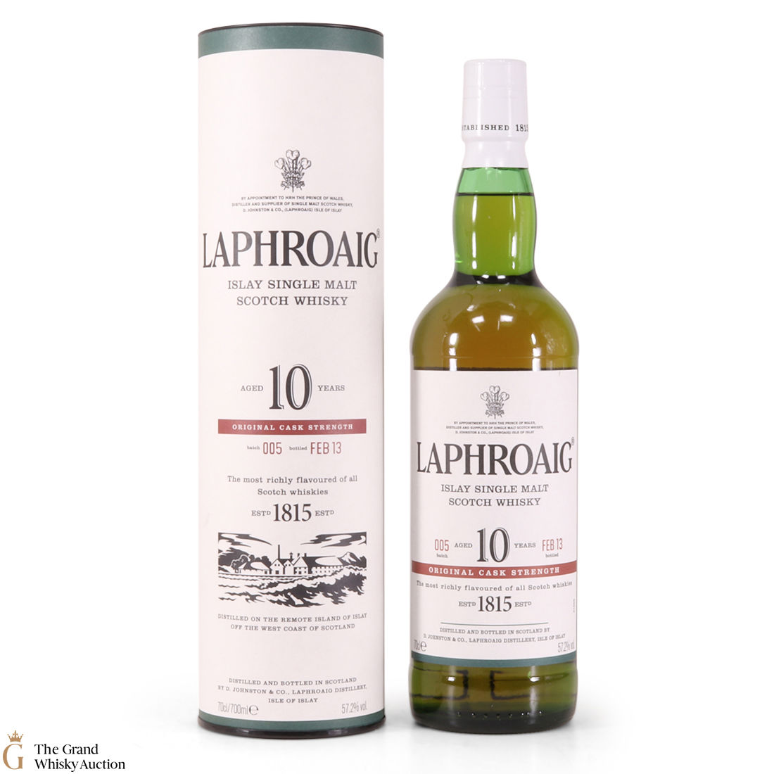 Laphroaig - 10 Year Old - Original Cask Strength Batch #005