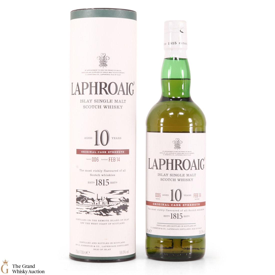 Laphroaig - 10 Year Old - Original Cask Strength Batch #006