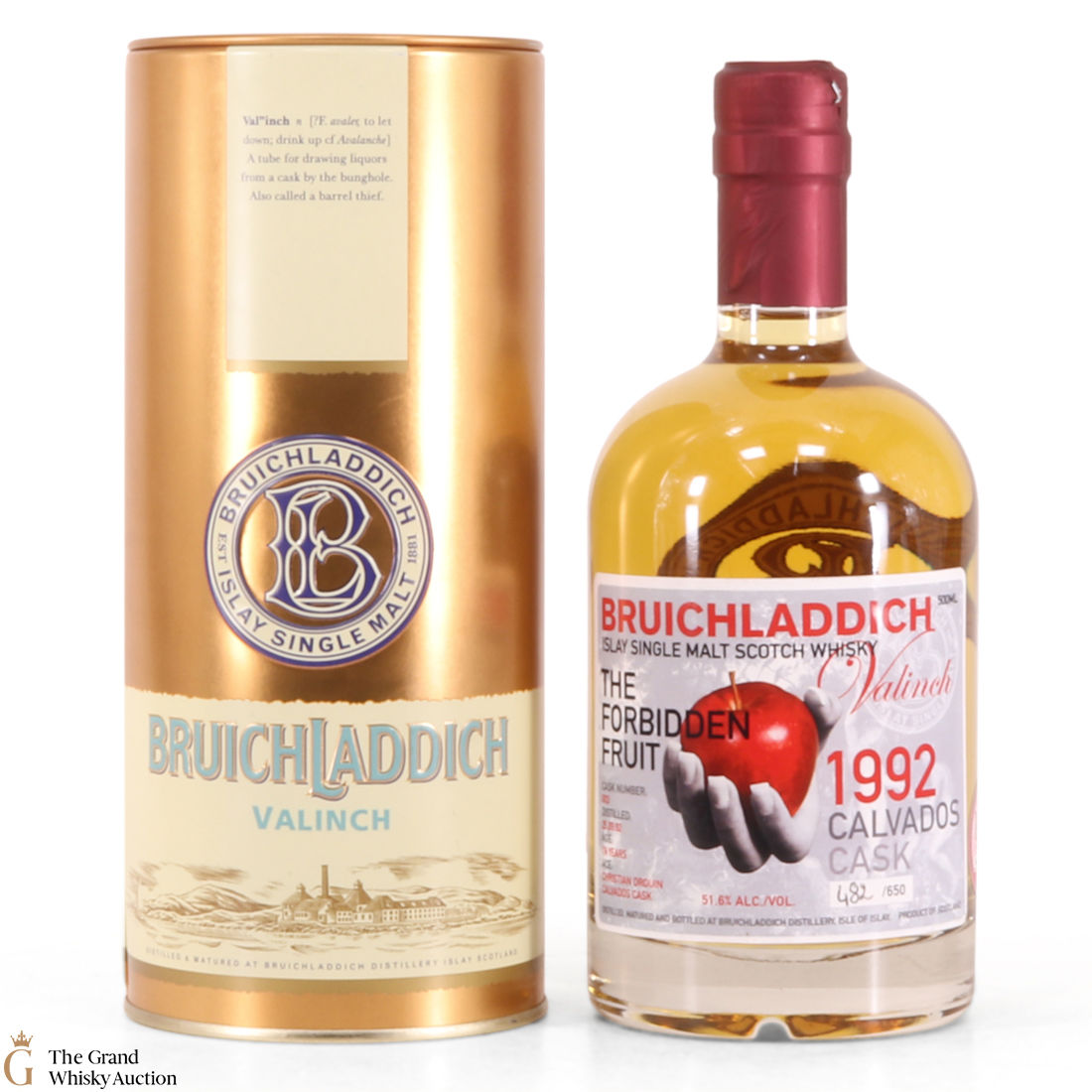 Bruichladdich - 1992 Valinch 19 Year Old Forbidden Fruit