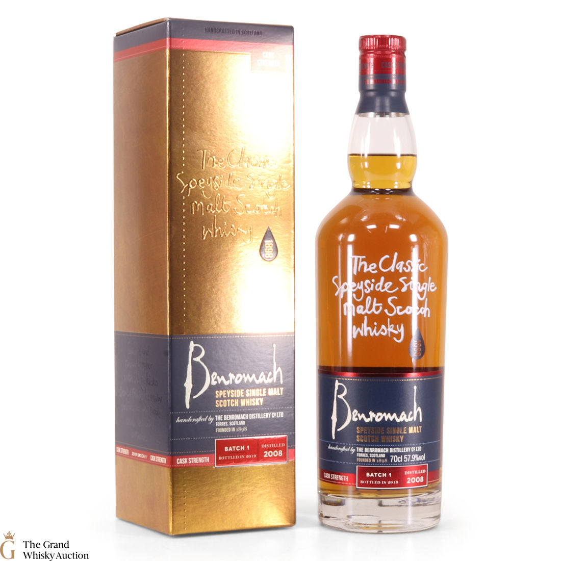 Benromach - Cask Strength 2008 - Batch 1 