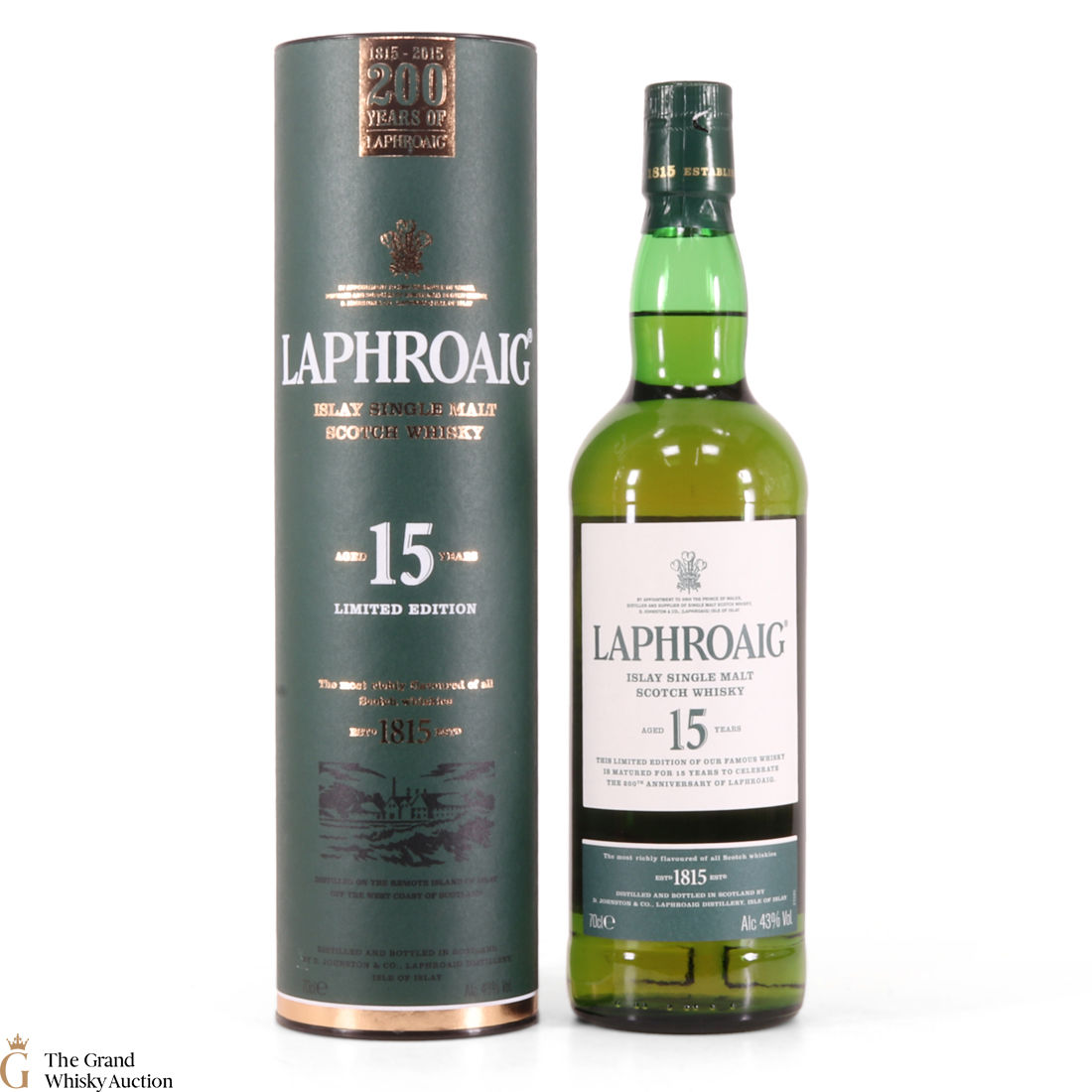 Laphroaig - 15 Year Old - 200th Anniversary Limited Edition