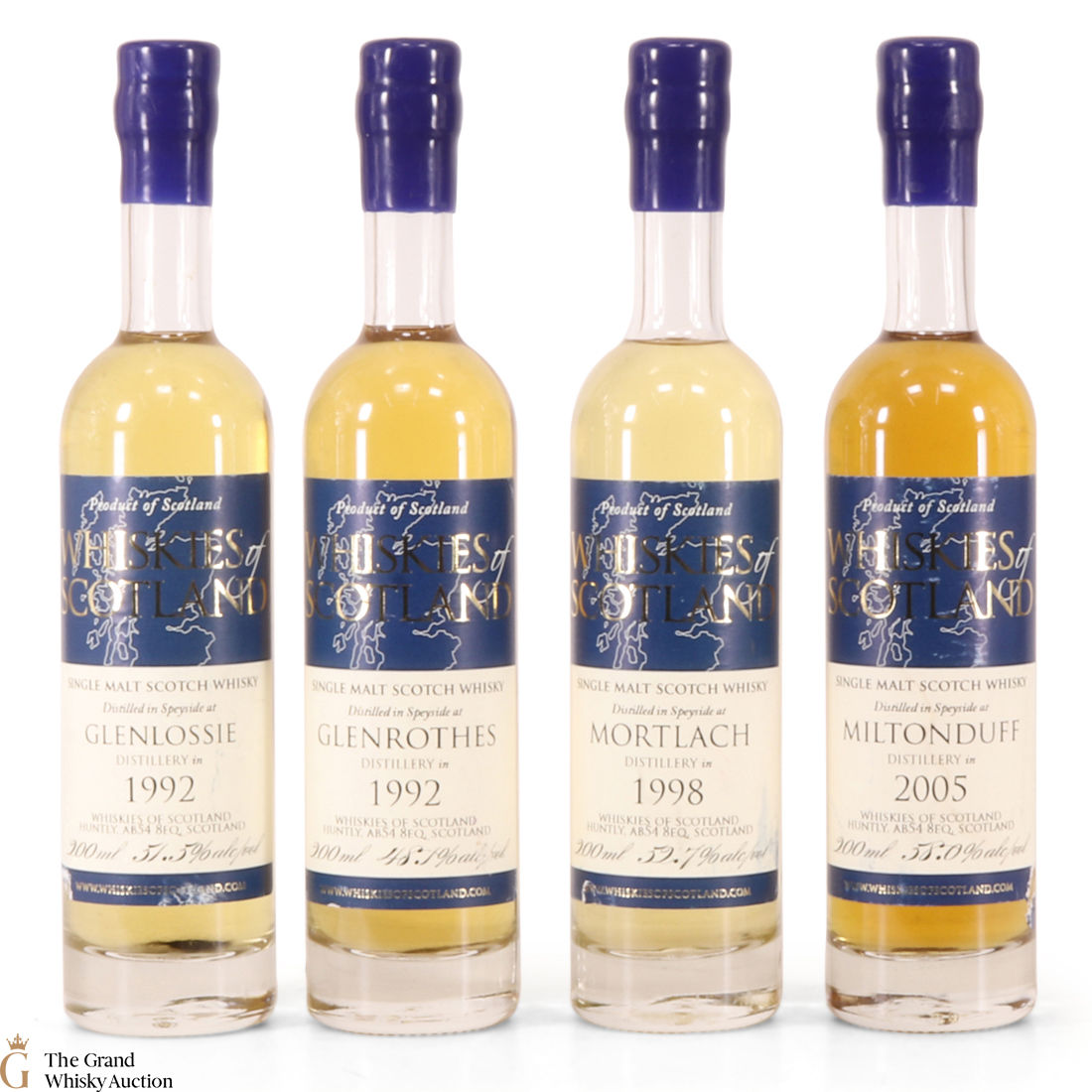 Whiskies of Scotland (4 x 20cl)