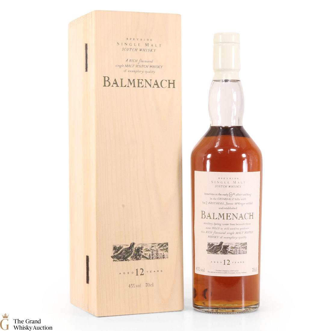 Balmenach - 12 Year Old - Flora & Fauna (Wooden Box​)