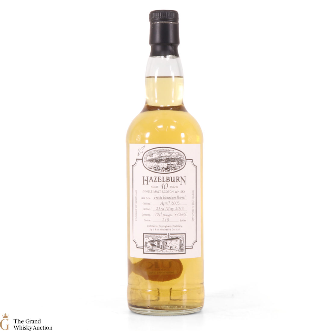 Hazelburn - 10 Year Old Open Day 2013 - 2003 Bourbon Barrels 