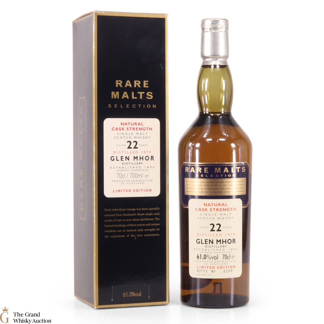 Glen Mhor - 22 Year Old 61% 1979 Rare Malt 