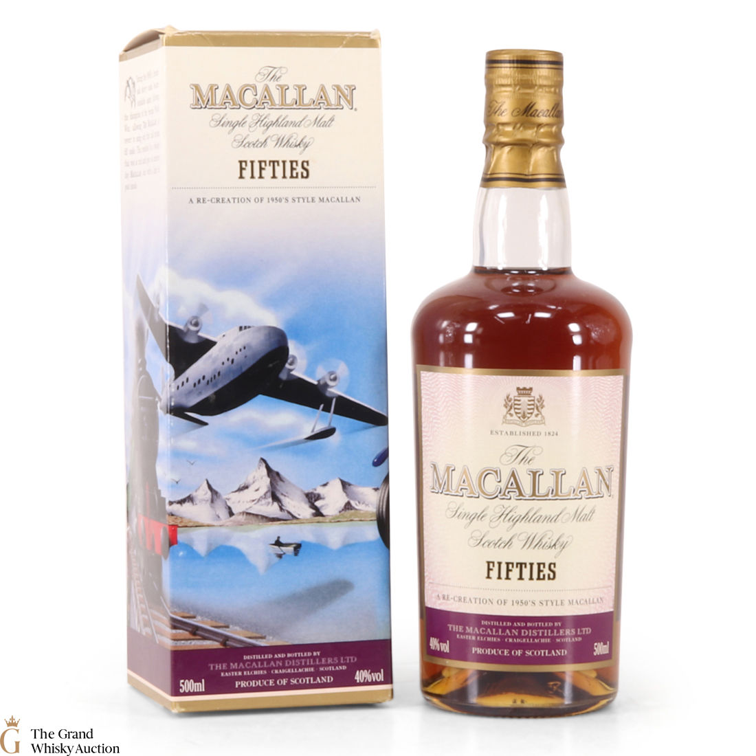Macallan - Travel Decades Series Fifties 50cl