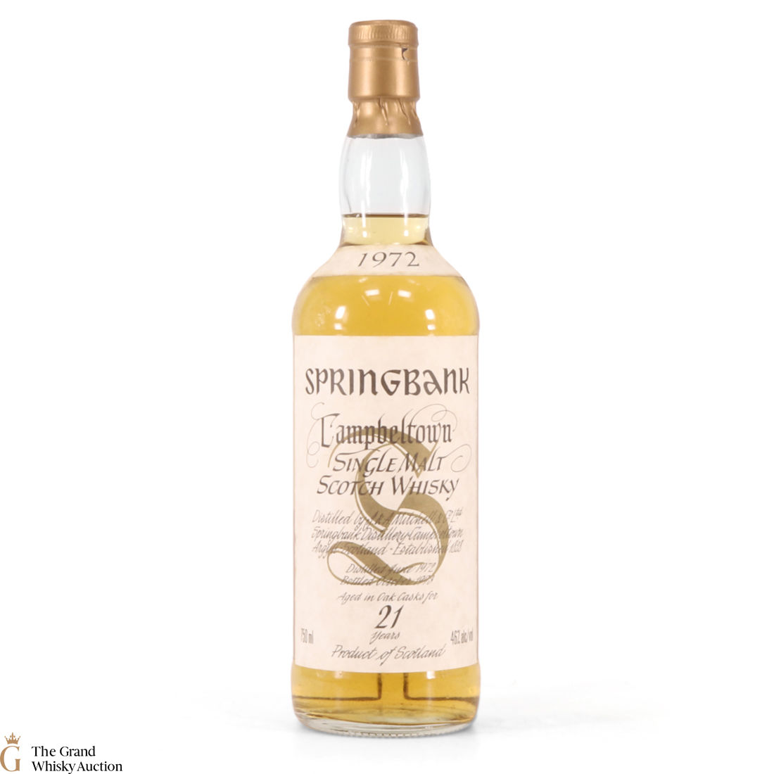 Springbank - 21 Year Old 1972