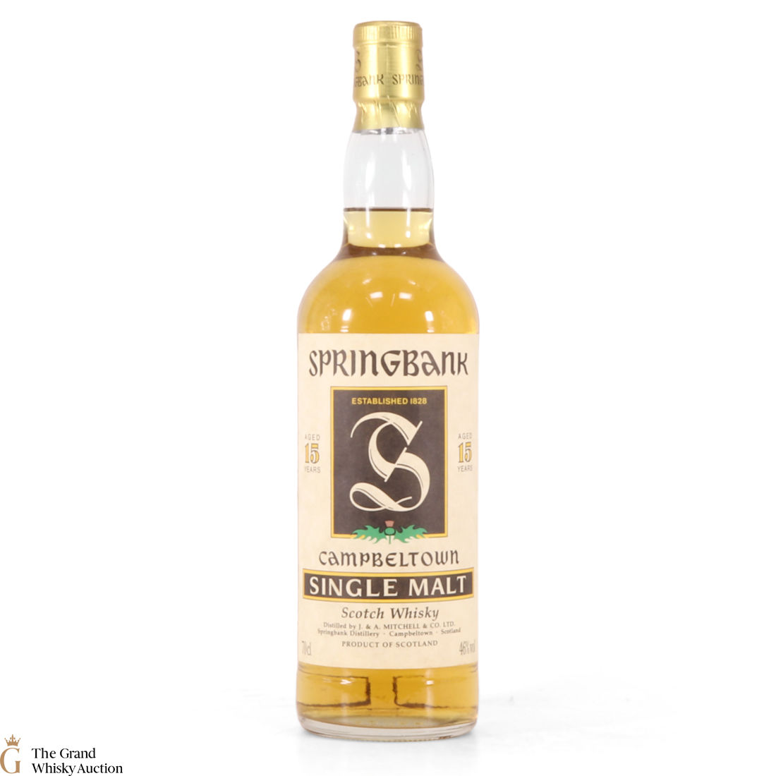 Springbank - 15 Year Old- 1990s - Green Thistle