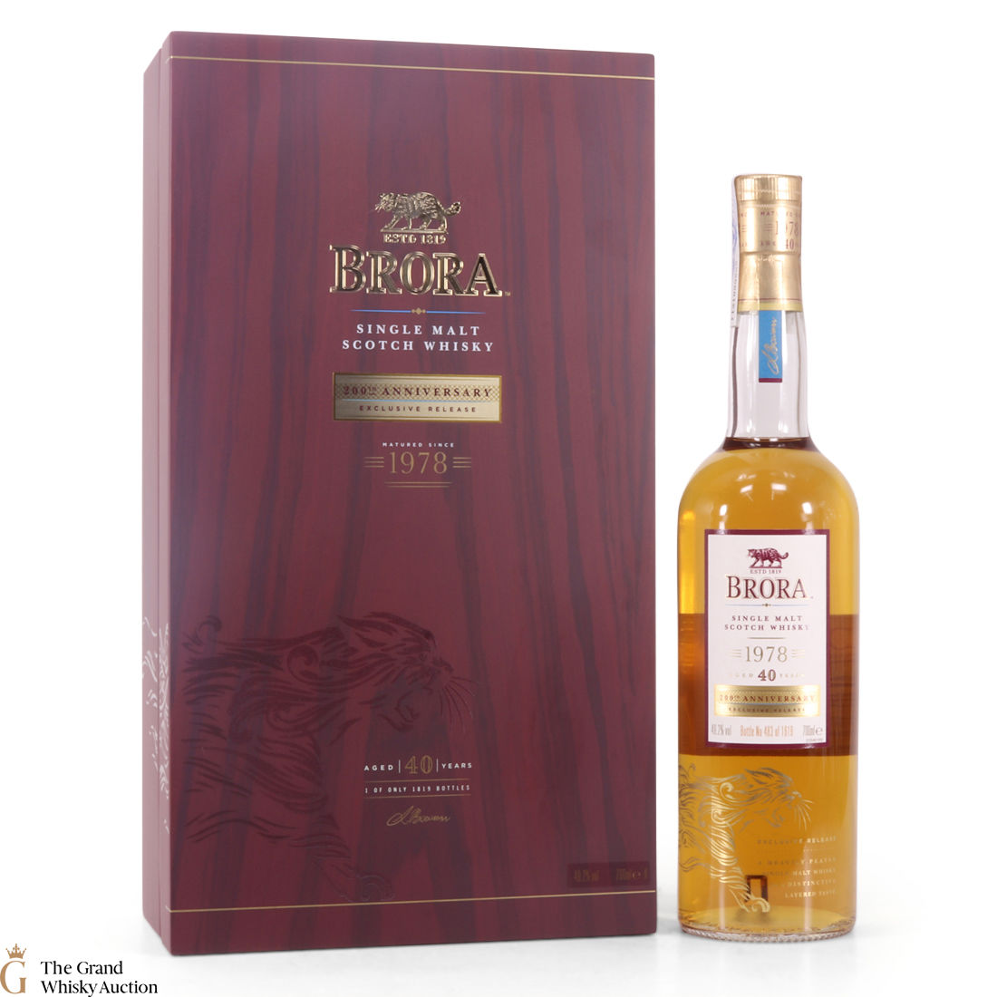 Brora - 40 Year Old - 200th Anniversary