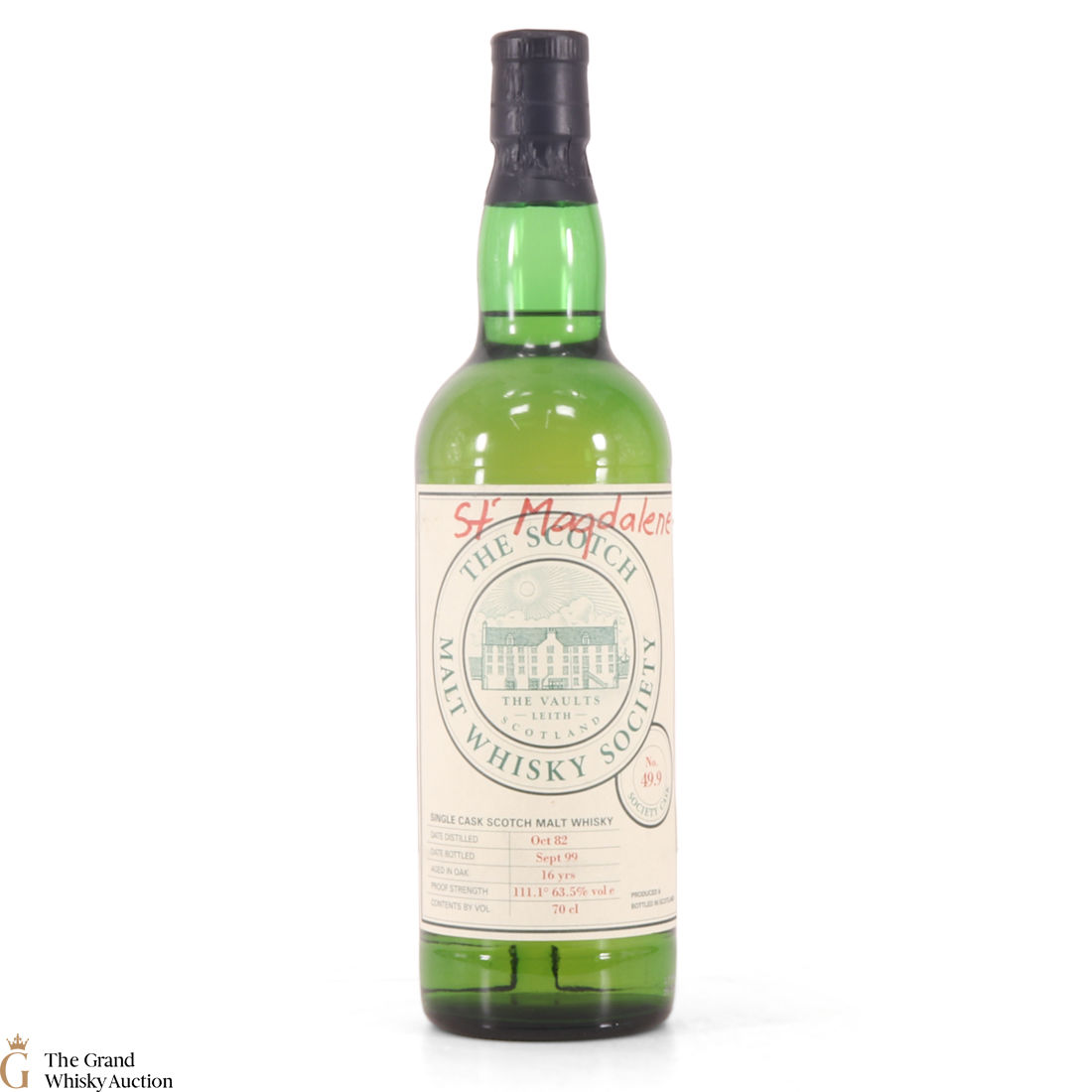 SMWS - 49.9 16 Year Old St Magdalene