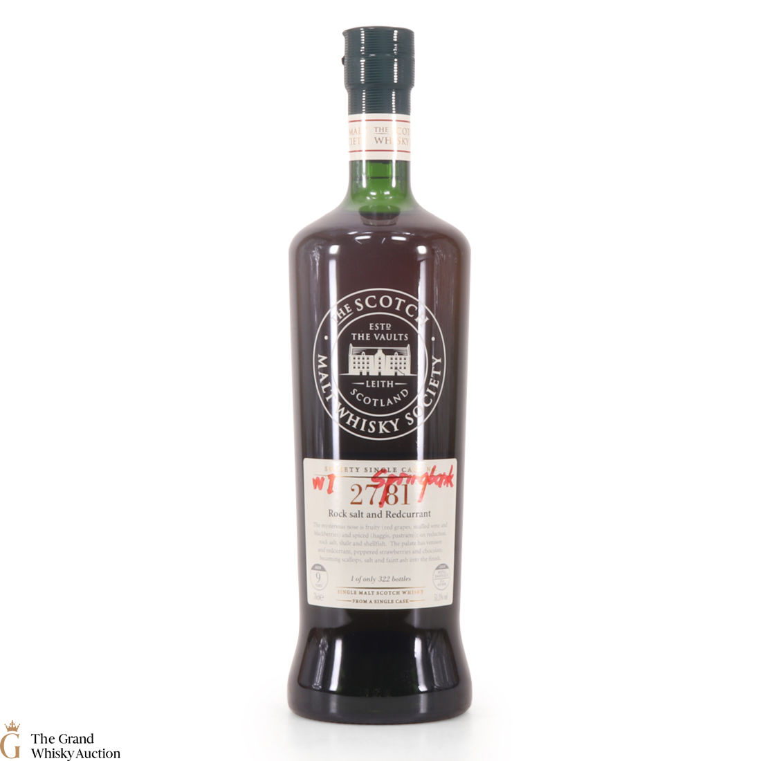 SMWS - 27.81 - Springbank 9 Year Old - Rock Salt and Redcurrant