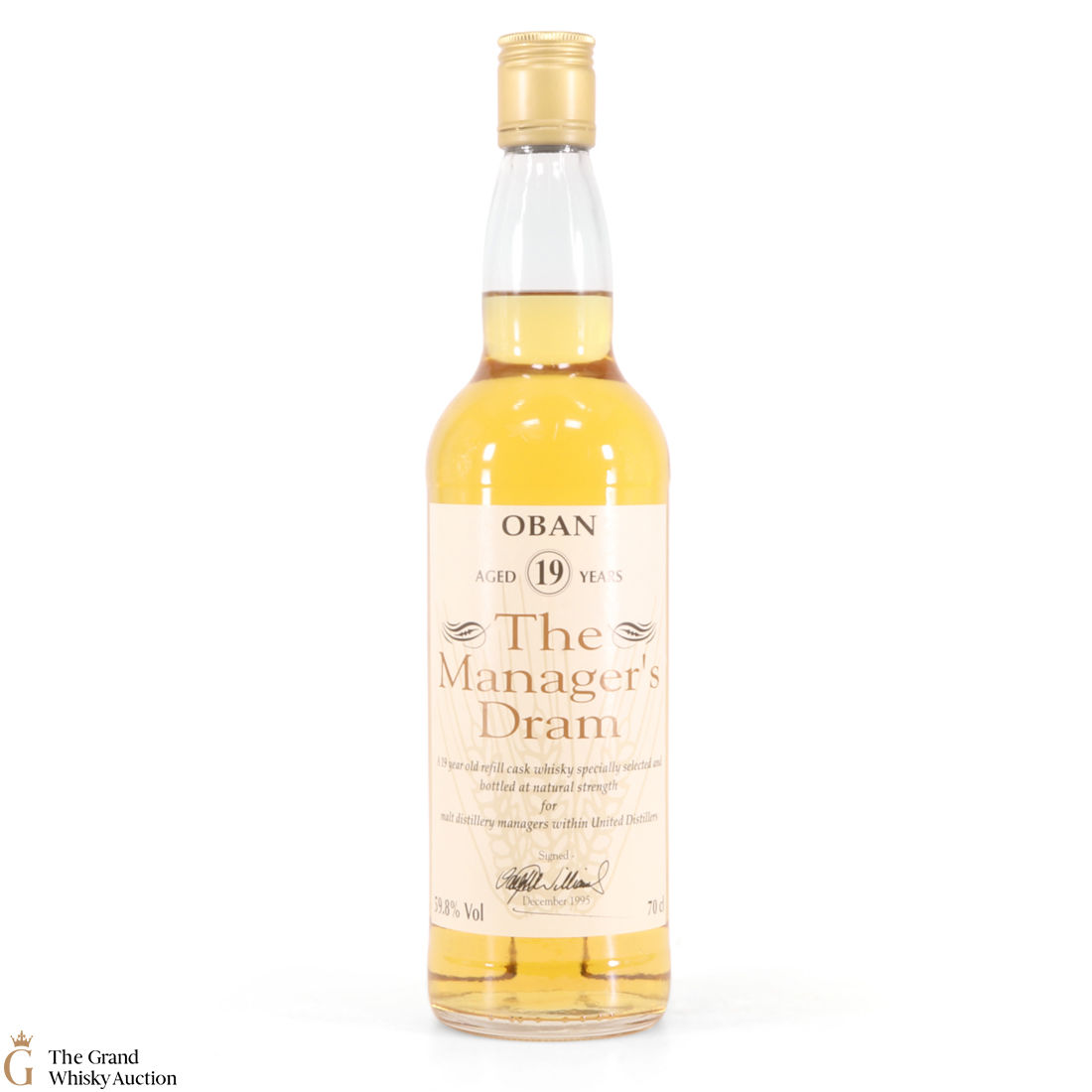 Oban - 19 Year Old - 1995 Manager's Dram