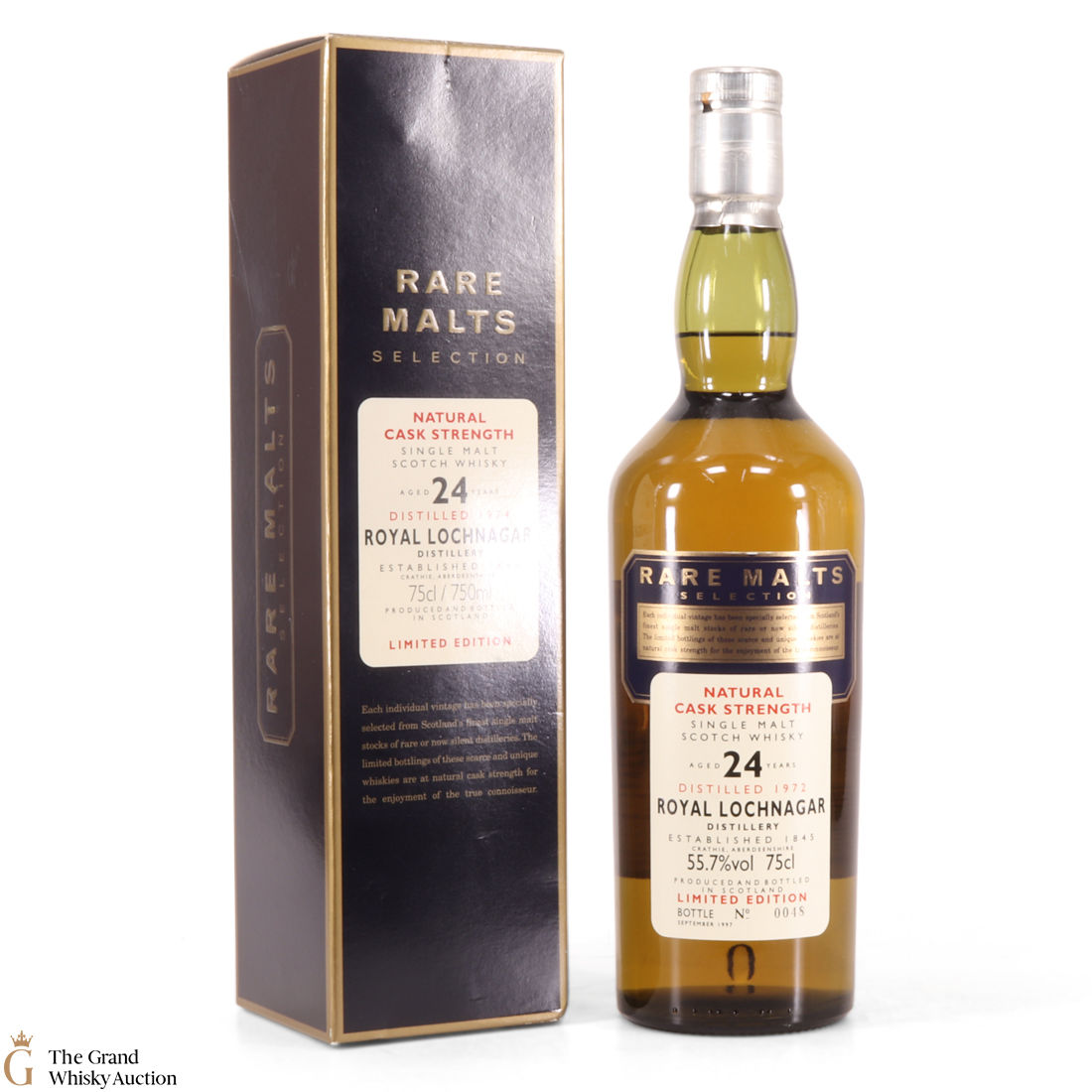 Royal Lochnagar - 24 Year Old - 1972 Rare Malt