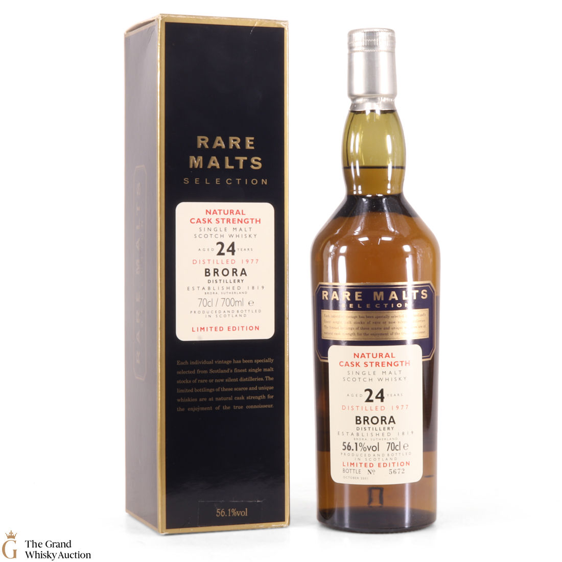 Brora - 24 Year Old - 1977 Rare Malts