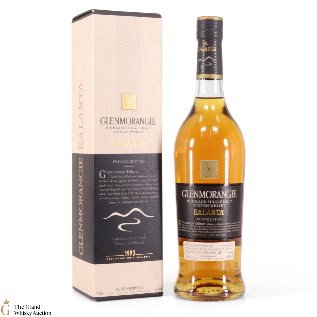 Glenmorangie - Ealanta (1993) - Private Edition