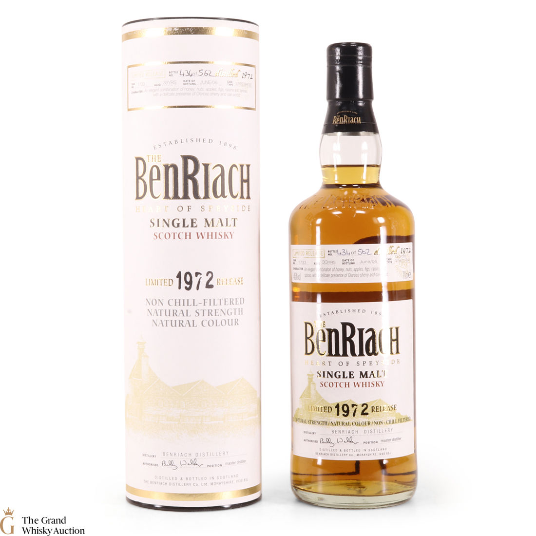 BenRiach - 33 Year Old - 1972