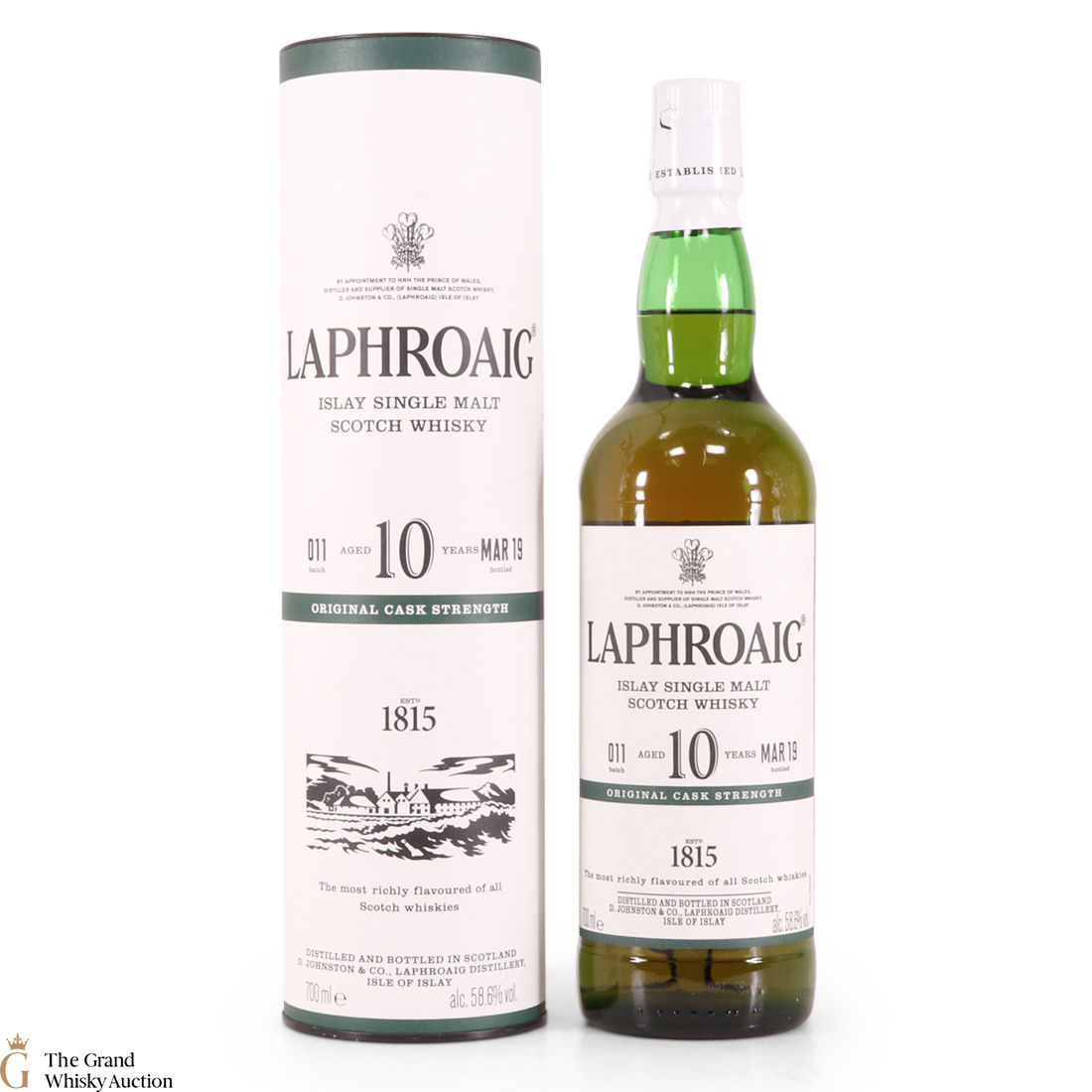 Laphroaig - 10 Year Old - Original Cask Strength Batch #011