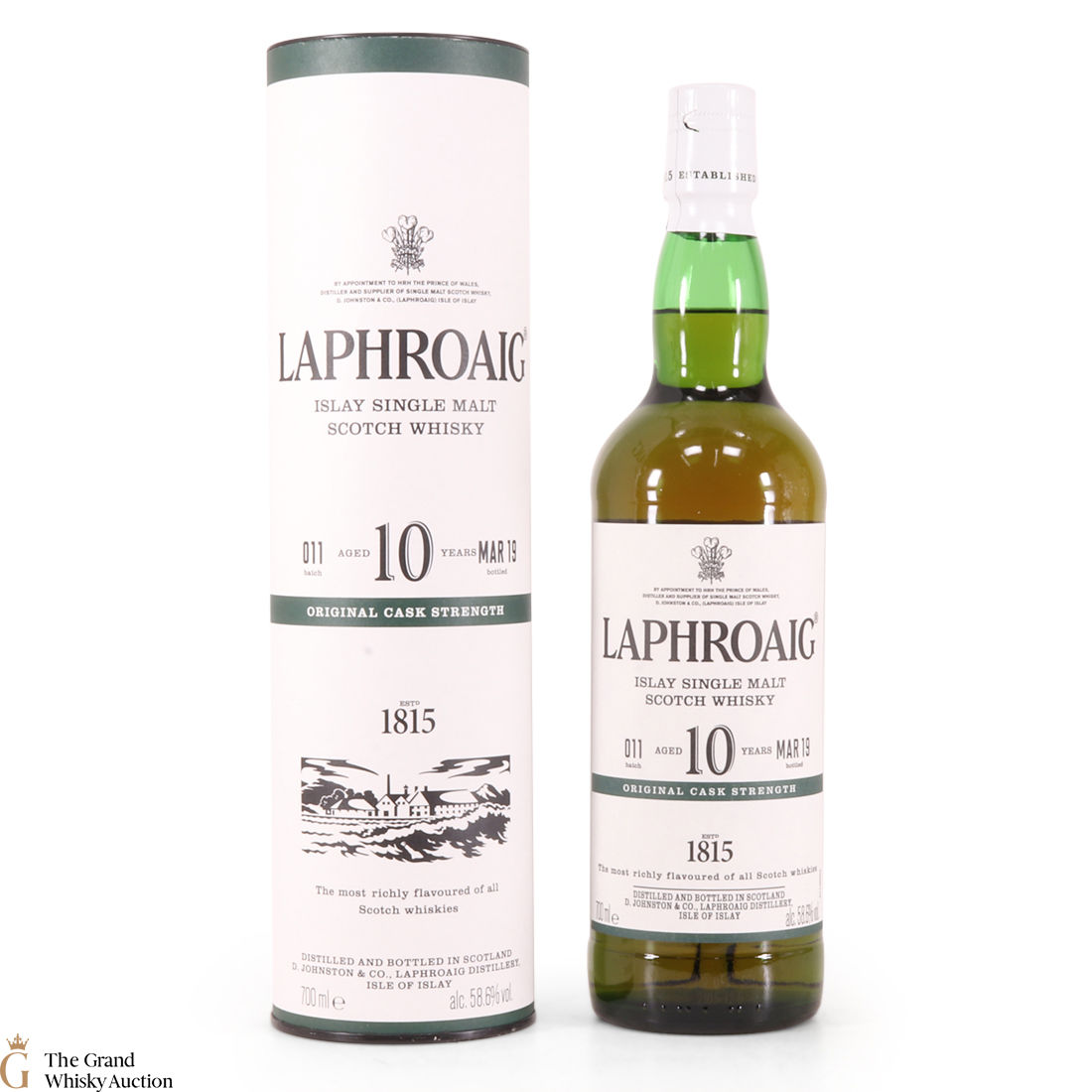Laphroaig - 10 Year Old - Original Cask Strength Batch #011