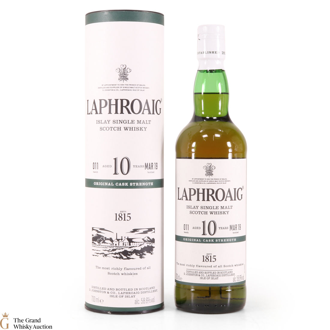Laphroaig - 10 Year Old - Original Cask Strength Batch #011