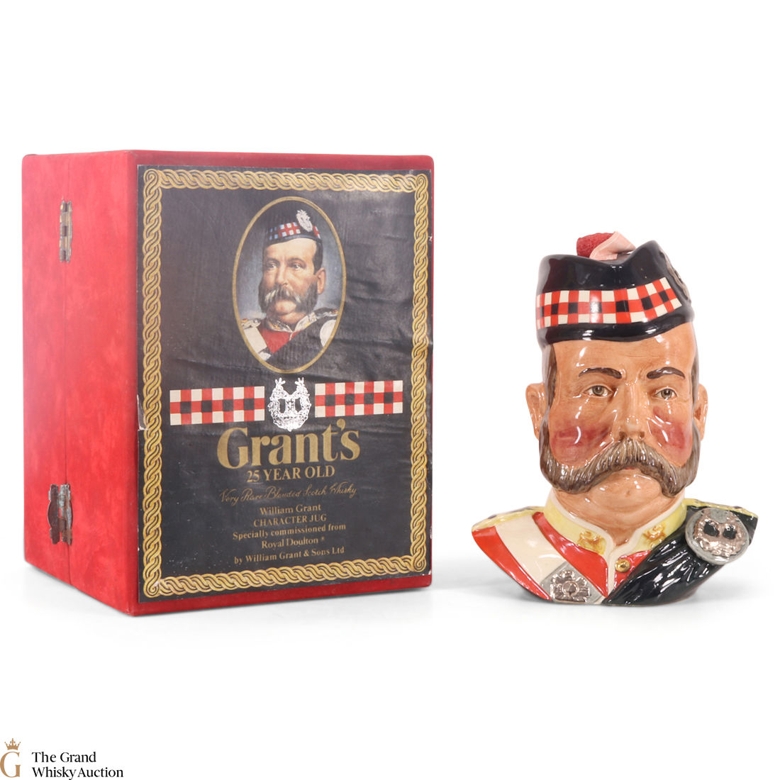 Grant's - 25 Year Old Royal Doulton Decanter 1980s