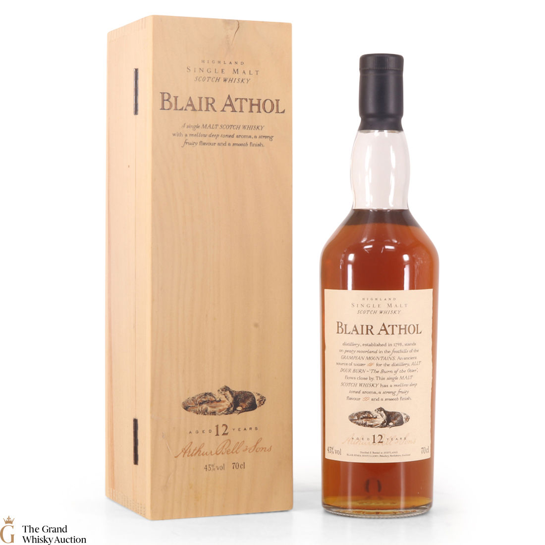 Blair Athol - 12 Year Old - Flora and Fauna (Wooden Box)