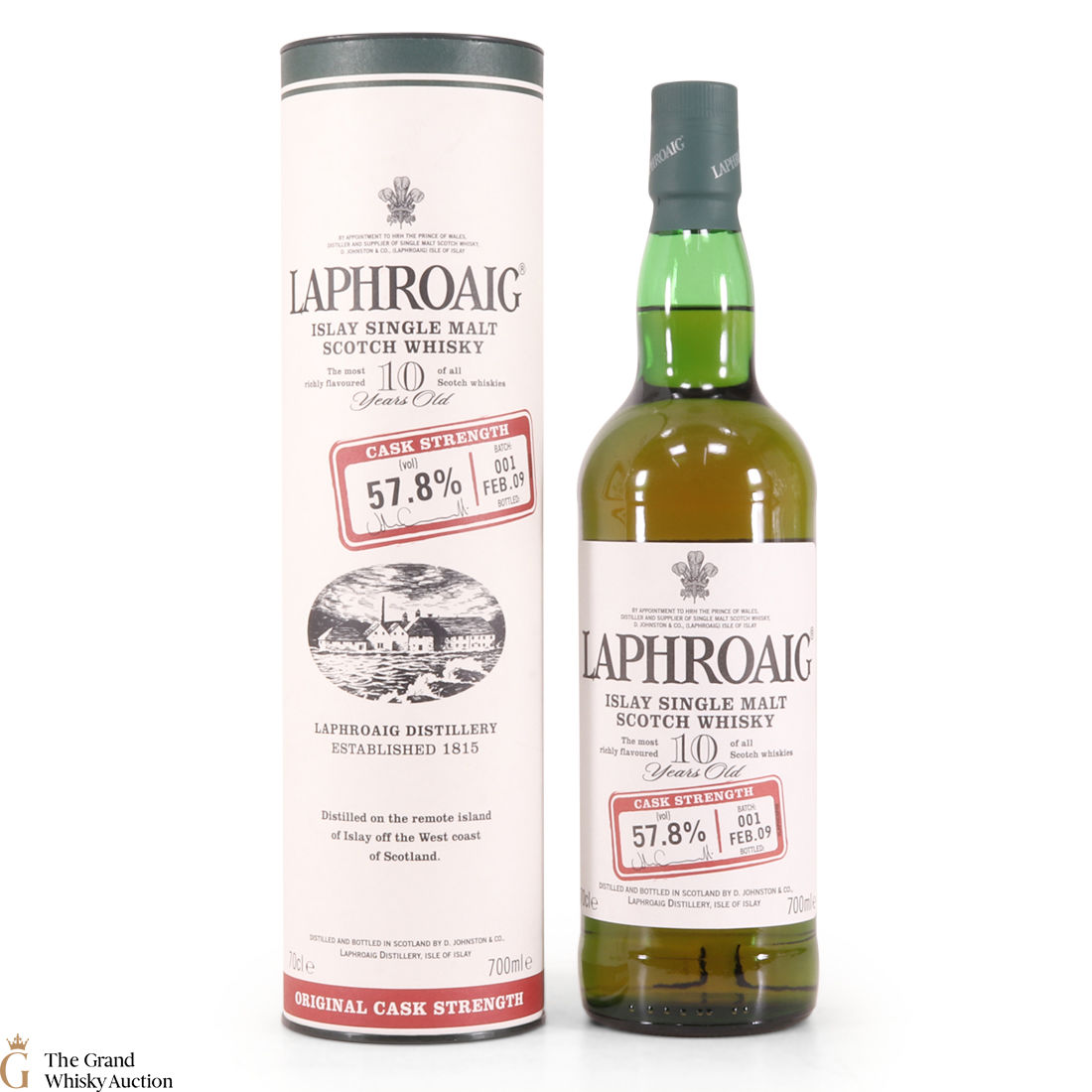 Laphroaig - 10 Year Old Cask Strength Batch #001