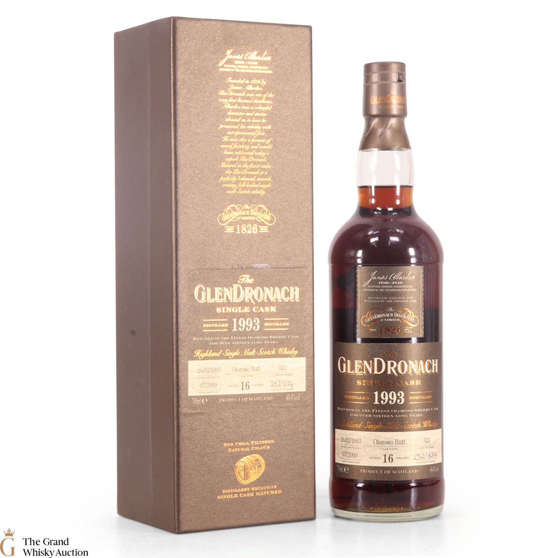 GlenDronach - 16 Years Old (1993) - Single Cask No.523