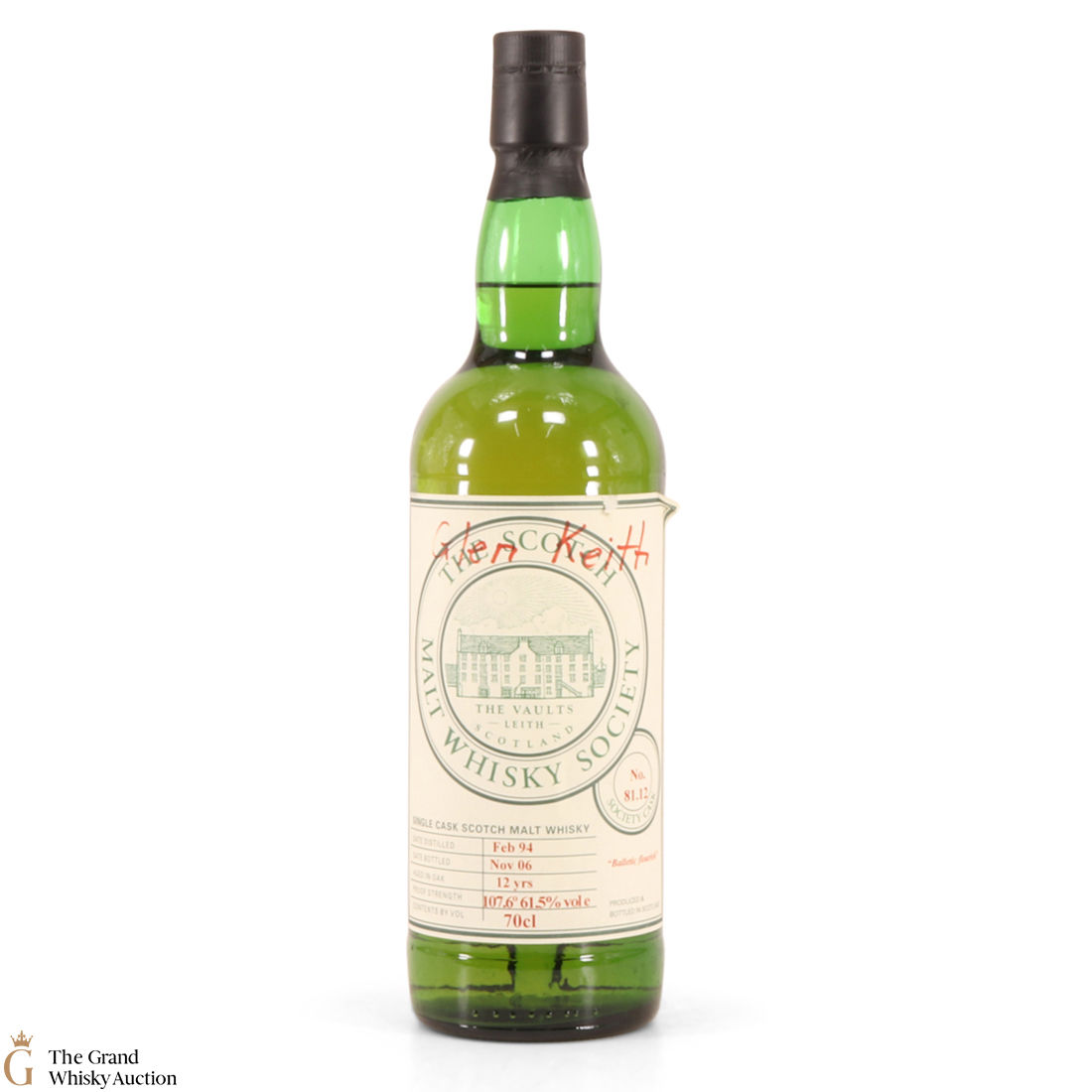 SMWS - 81.12 - Glen Keith - 12 Year old